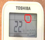 MODE CHAUFFAGE climatisation TOSHIBA
